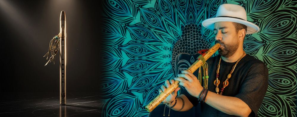 کامل‌ترین مجموعه آموزش فلوت سرخ‌پوستی (Native American Flute) اثر علی معتمدی